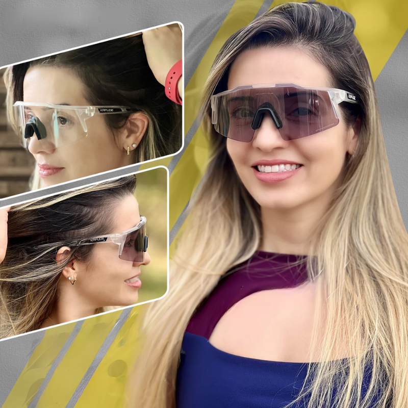 Óculos de Sol Esportivo Fotcromático para Ciclismo, Corrida e Beach Tennis - StormVision