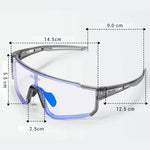 Óculos de Sol Esportivo Fotocromático para Ciclismo, Corrida e Beach Tennis - ShadowVision