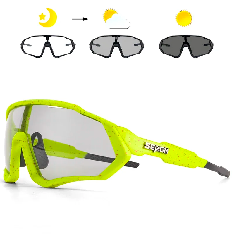 Óculos de Sol Esportivo Fotocromático para Ciclismo, Corrida e Beach Tennis - AeroVision