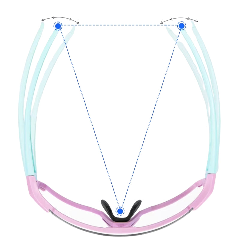 Óculos de Sol Esportivo Fotocromático para Ciclismo, Corrida e Beach Tennis - ShadowVision