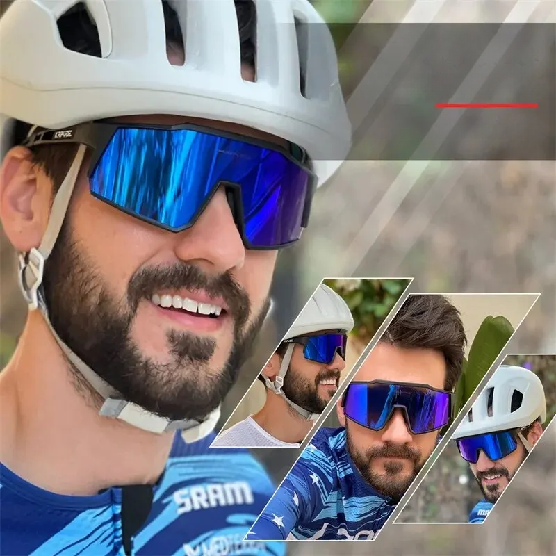 Óculos de Sol Esportivo Polarizado para Ciclismo, Corrida e Beach Tennis -StormVision