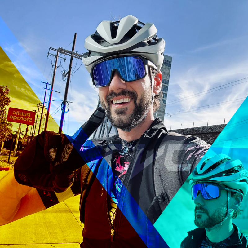 Óculos de Sol Esportivo Polarizado para Ciclismo, Corrida e Beach Tennis - SkyRunner