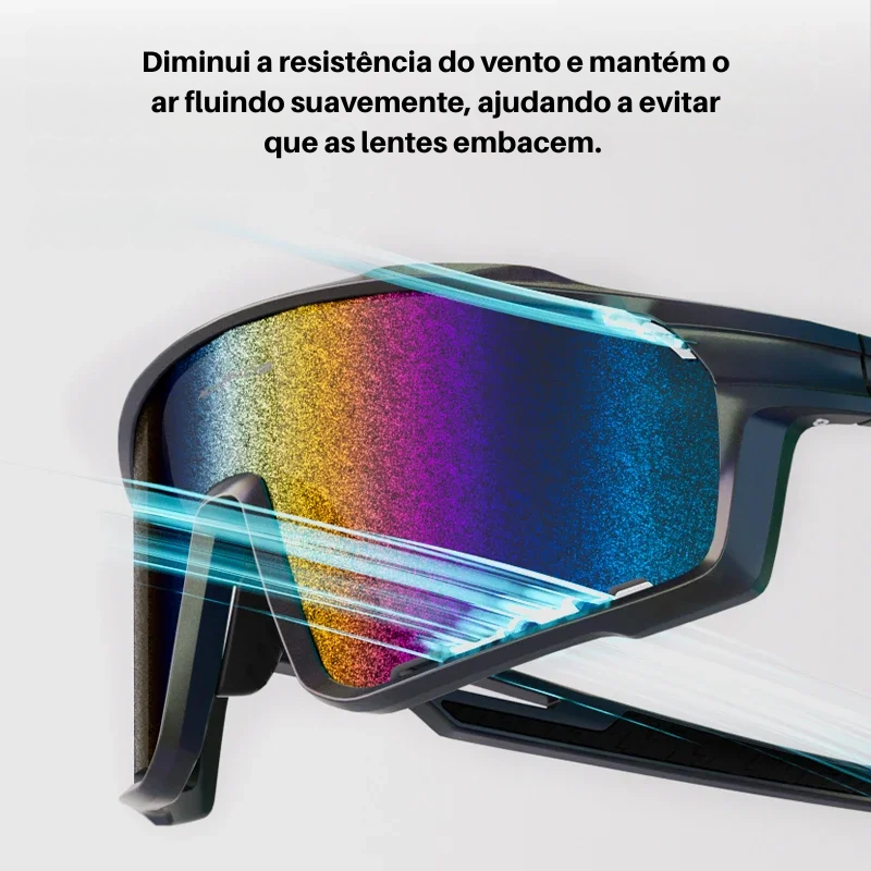 Óculos de Sol Esportivo com Proteção UV400 para Ciclismo, Corrida e Beach Tennis - MaxOpitc