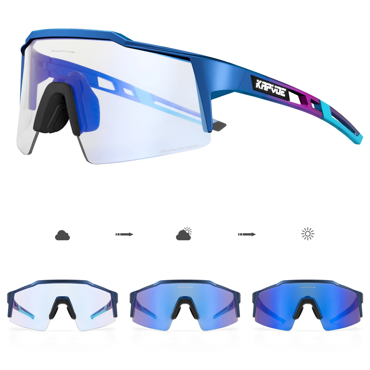 Óculos de Sol FocusX para Ciclismo, Corrida e Beach Tennis