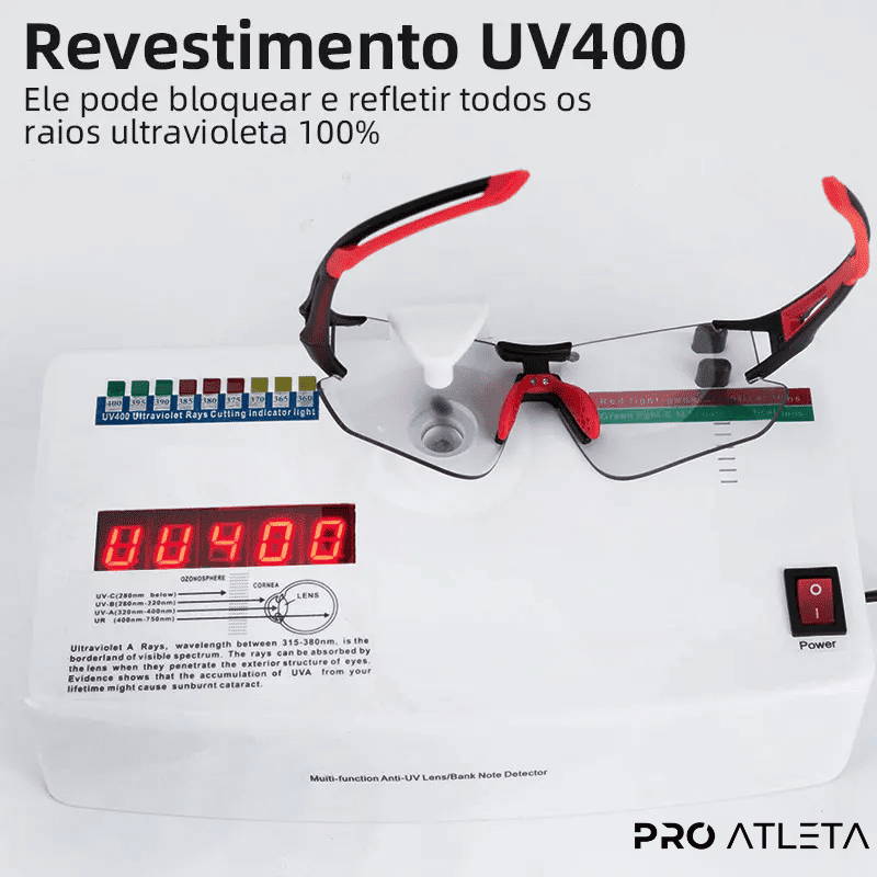Óculos de sol para Ciclismo, Corrida e Beach Tennis - ForceVision