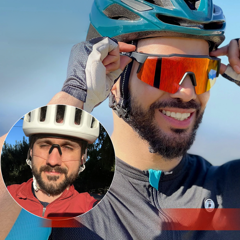Óculos de Sol FocusX para Ciclismo, Corrida e Beach Tennis