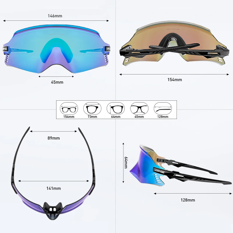 Óculos de Sol NeoDrive para Ciclismo, Corrida e Beach Tennis