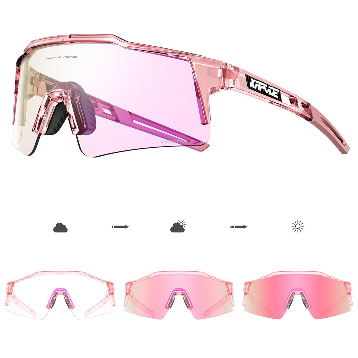 Óculos de Sol FocusX para Ciclismo, Corrida e Beach Tennis