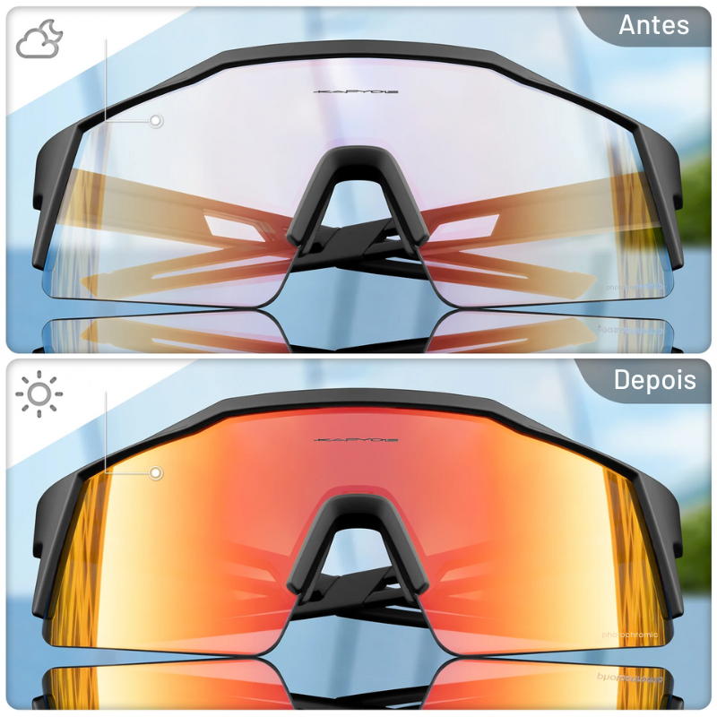 Óculos de Sol FocusX para Ciclismo, Corrida e Beach Tennis