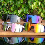 Óculos Esportivo PowerVision - Lentes HD e Grip Hidrofílico Antiderrapante