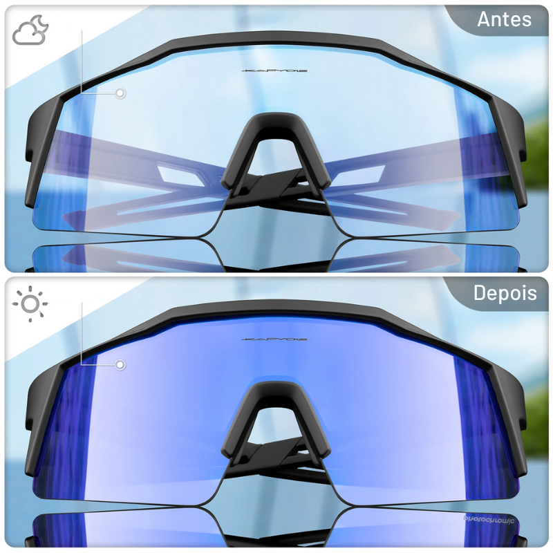 Óculos de Sol FocusX para Ciclismo, Corrida e Beach Tennis