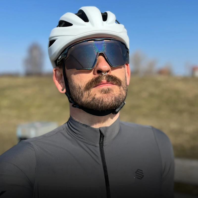 Óculos de Sol Esportivo com Proteção UV400 para Ciclismo, Corrida e Beach Tennis - MaxOpitc