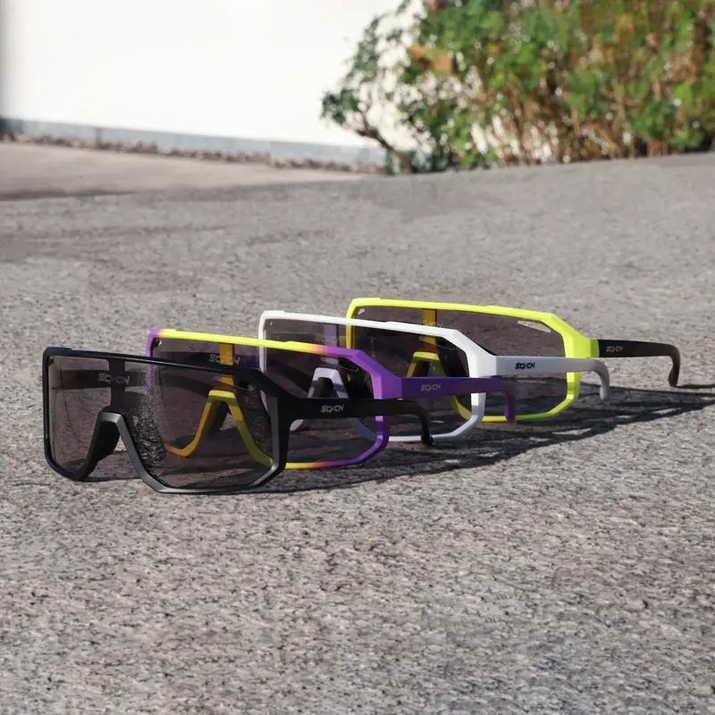 Óculos de Sol Esportivo Fotocromático para Ciclismo, Corrida e Beach Tennis - SkyRunner