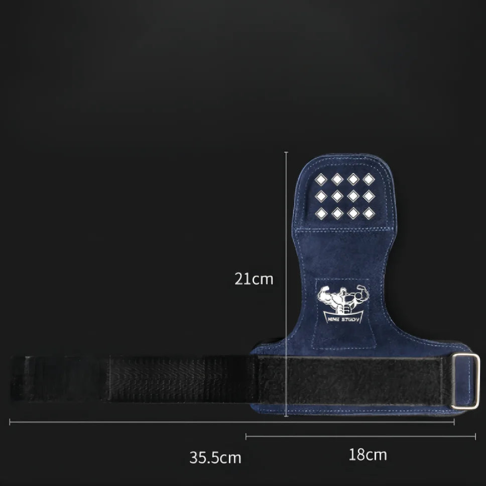 Novo couro luvas de ginásio pull-ups levantamento de ginástica crossfit anti-skid cinto envoltórios apoio almofadas de proteção de palma acessórios de fitness