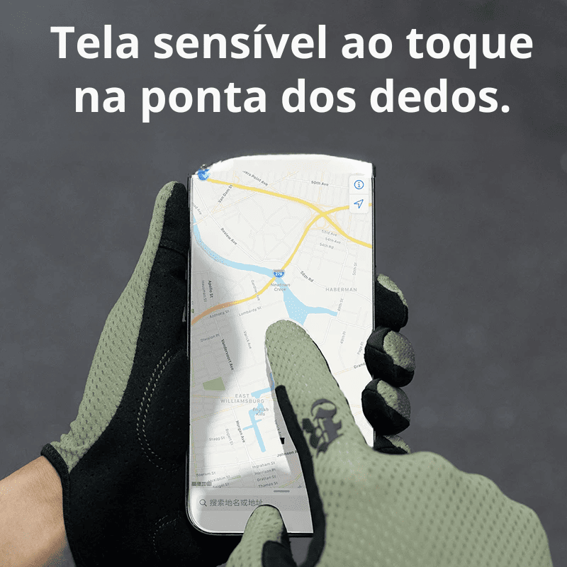 Luva Antiderrapante para Ciclismo