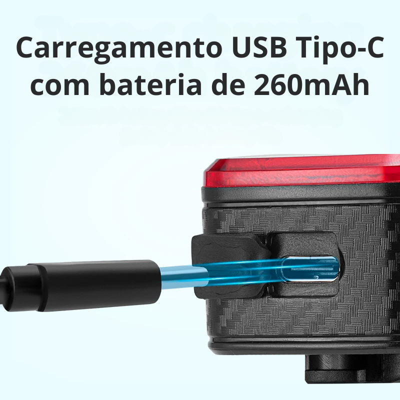 Lanterna Traseira Para Bicicleta: Segurança Inteligente