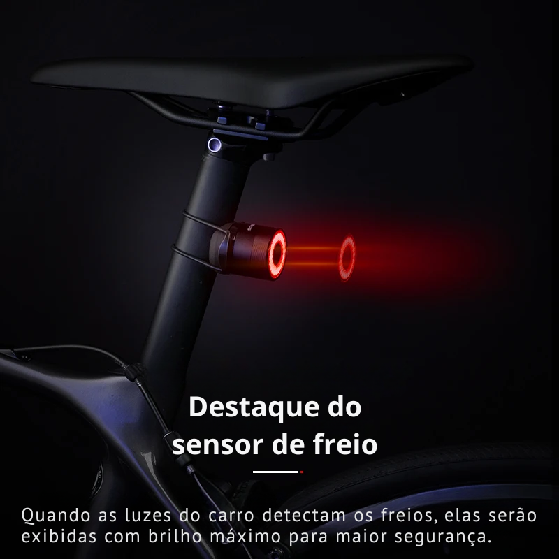 Lanterna Traseira Para Bicicleta: Segurança Inteligente