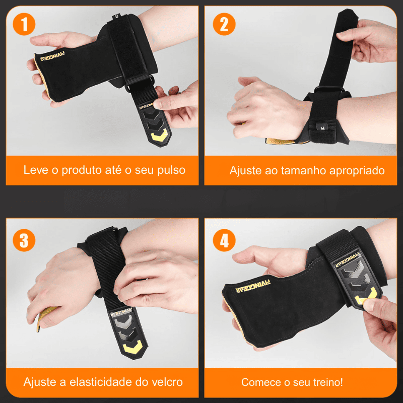 Luva Hand Grip com Aderência Suprema para Crossfit