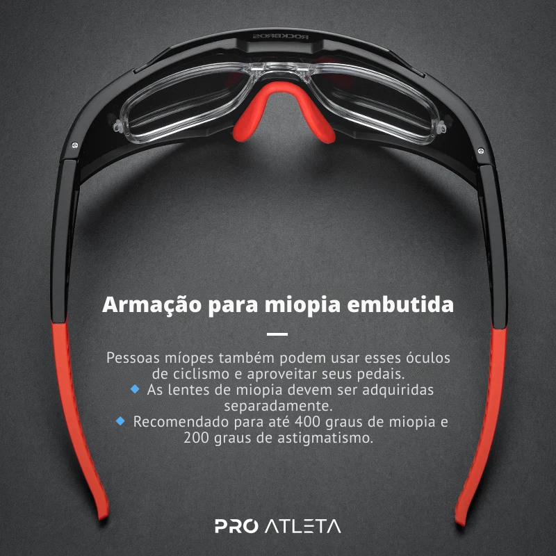 Óculos de sol para Ciclismo, Corrida e Beach Tennis - VisionBolt