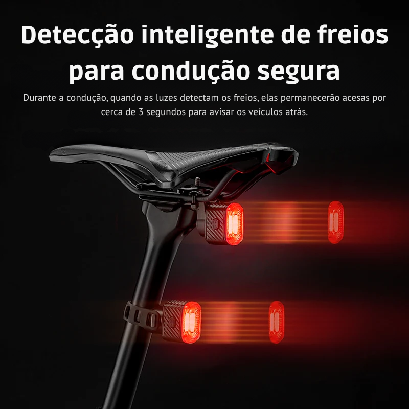 Lanterna Traseira Para Bicicleta: Segurança Inteligente