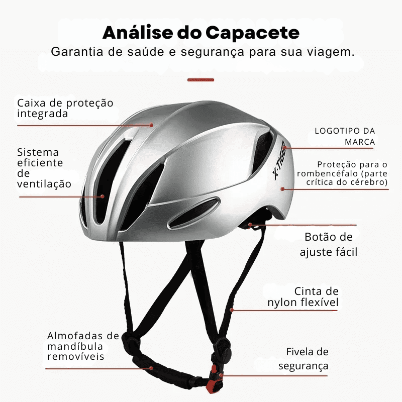 Capacete Ultraleve Ventilado Para Ciclismo