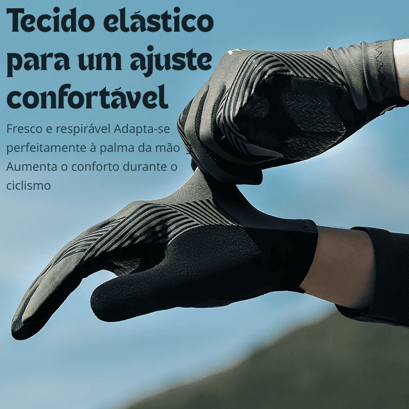 Luva Antiderrapante para Ciclismo