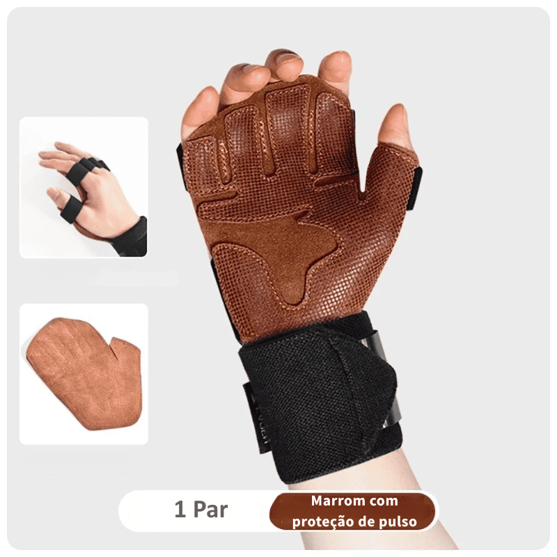 Luva Hand Grip com Suporte Avançado para Crossfit