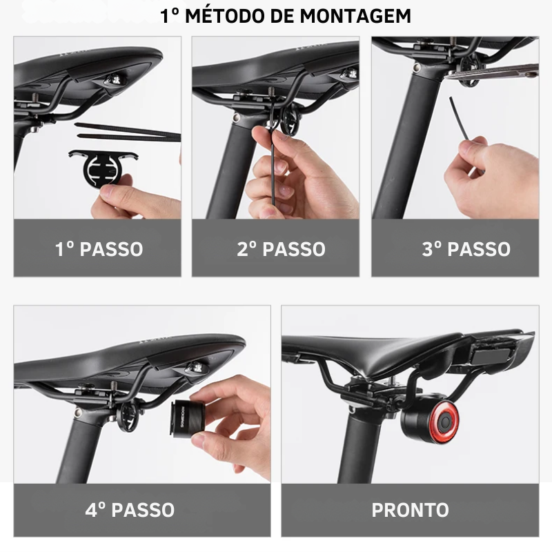 Lanterna Traseira Para Bicicleta: Segurança Inteligente
