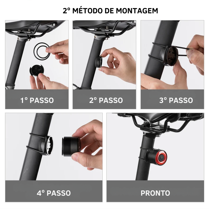 Lanterna Traseira Para Bicicleta: Segurança Inteligente