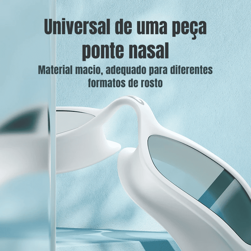 Óculos de Natação Profissional com Tecnologia Antiembaçante