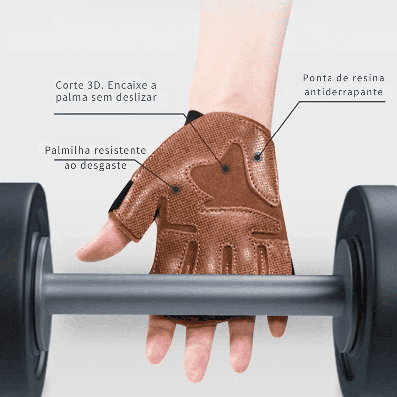 Luva Hand Grip com Suporte Avançado para Crossfit