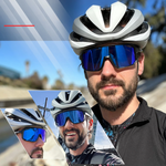 Óculos de Sol Esportivo Polarizado para Ciclismo, Corrida e Beach Tennis - SkyRunner