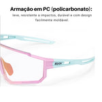 Óculos de Sol Esportivo Fotocromático para Ciclismo, Corrida e Beach Tennis - ShadowVision