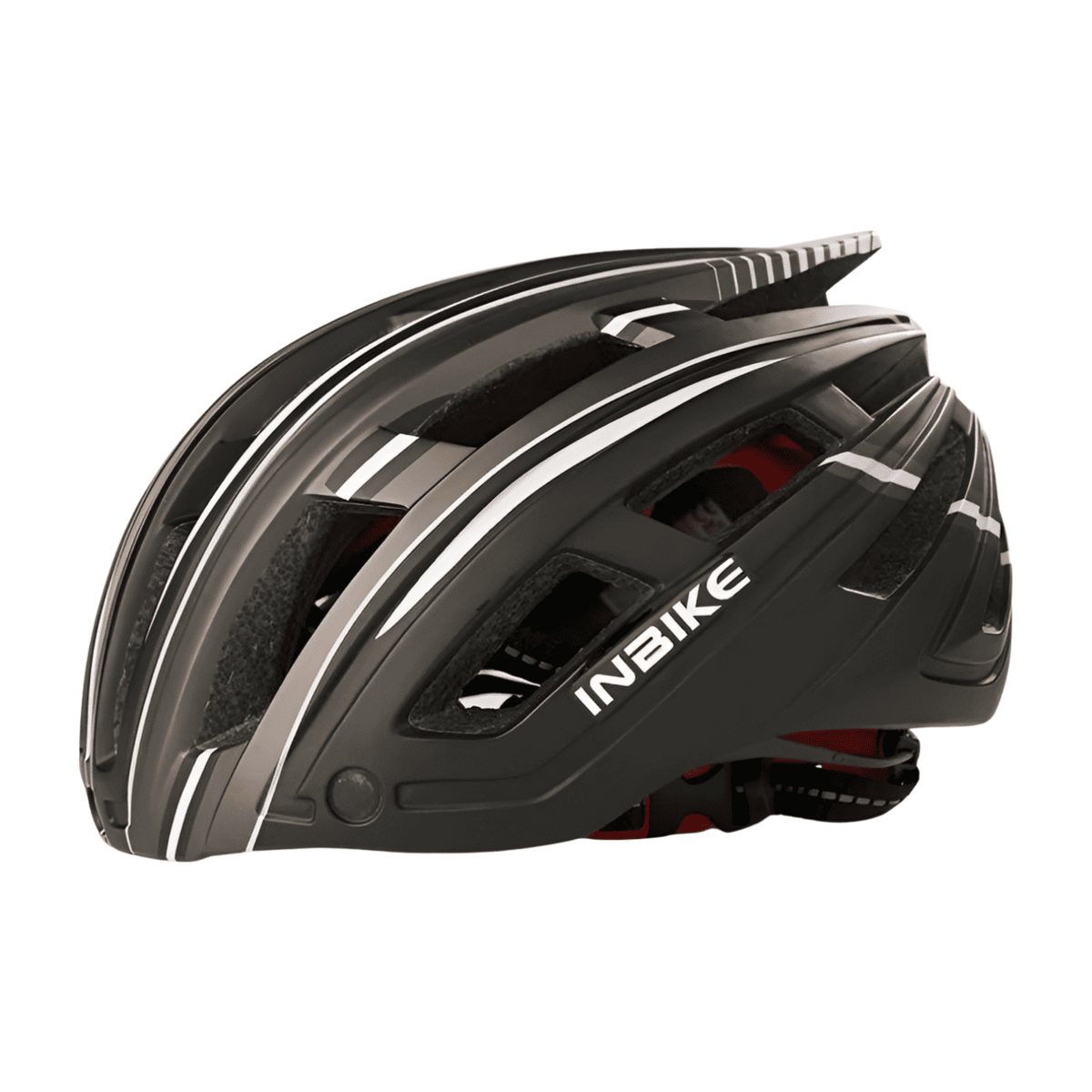 Capacete Ultraleve com Luz e Óculos Para Ciclismo