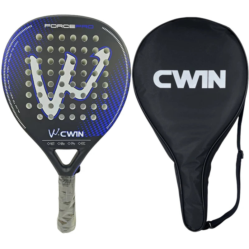Raquete de Padel Profissional de fibra de carbono