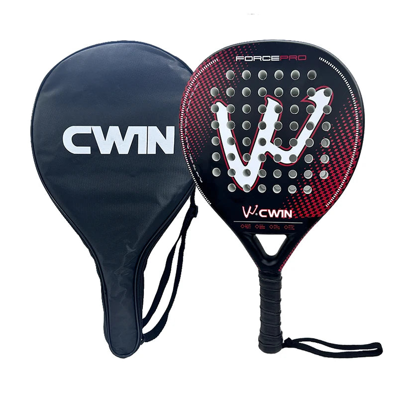 Raquete de Padel Profissional de fibra de carbono