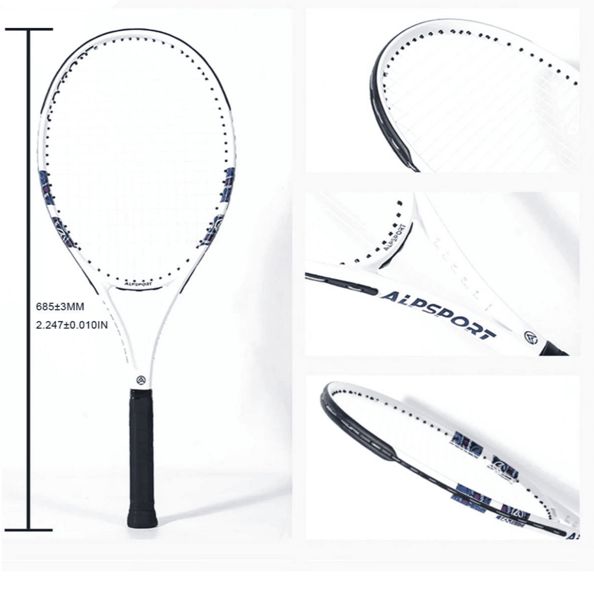 Raquete de Tênis Fibra de Carbono – Storm Speed