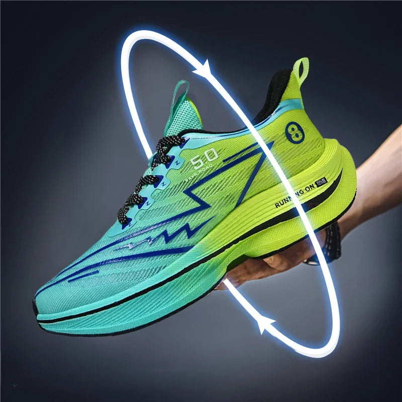 Tênis com Amortecimento e Placa de Carbono Para Corrida - SlipFree