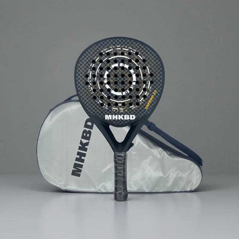 Raquete de Padel Profissional de Fibra de carbono