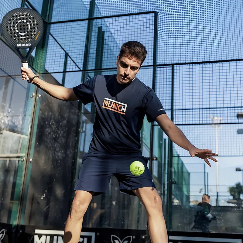 Raquete de Padel Profissional de Fibra de carbono