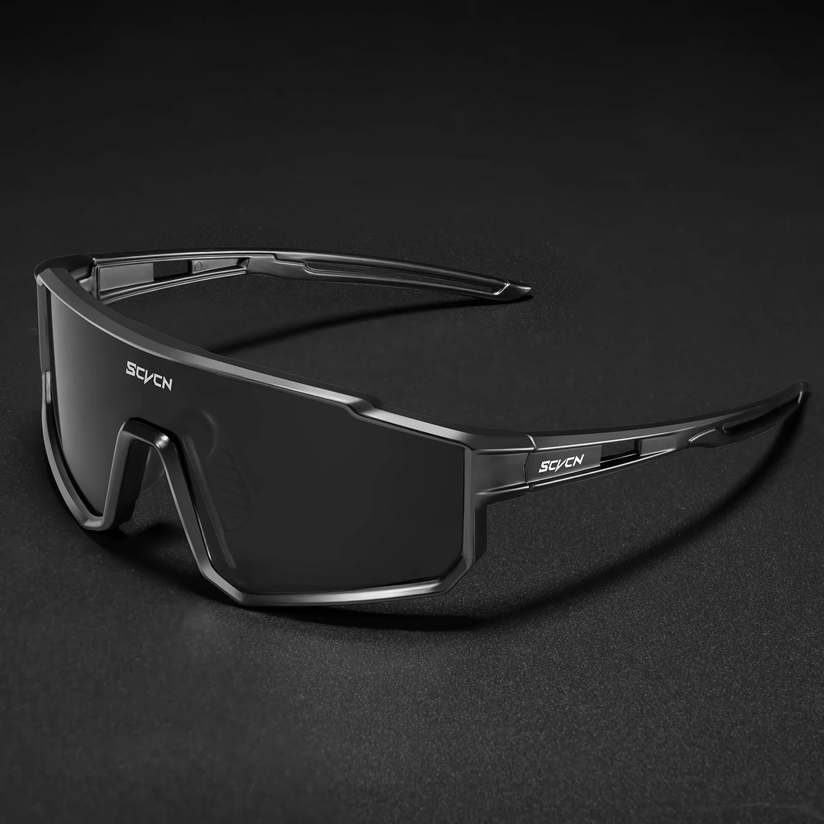 Scvcn óculos de ciclismo moda esportes ao ar livre óculos de sol uv400 correndo óculos de sol dos homens mtb ciclismo óculos de bicicleta de estrada