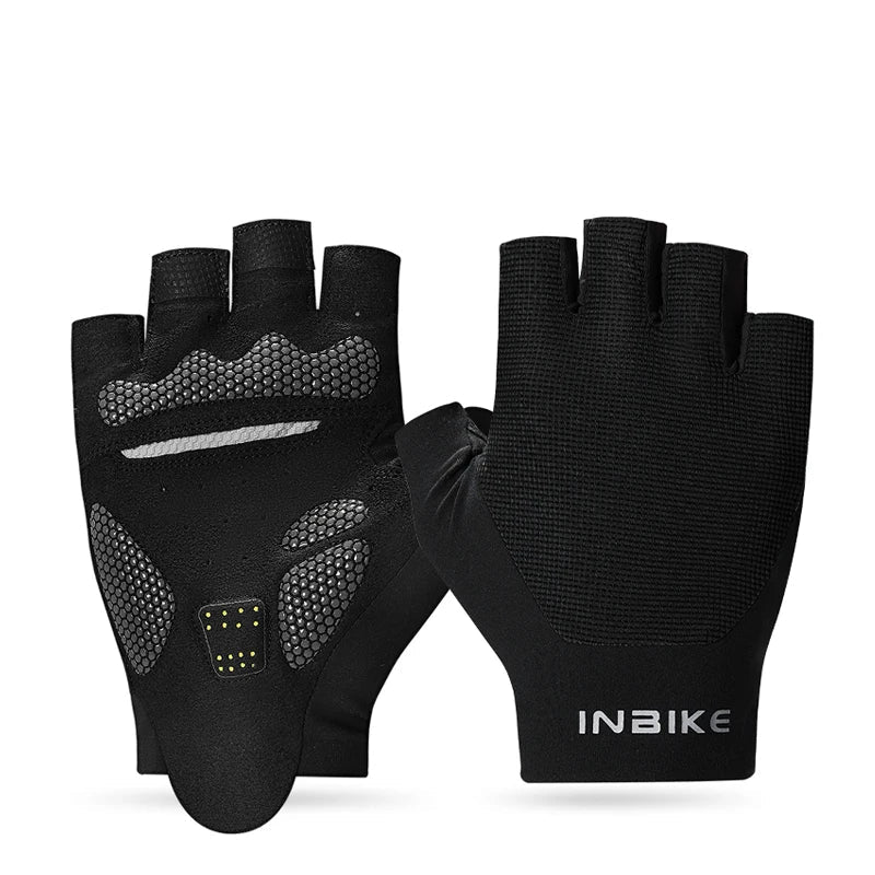 Inbike 2025 verão luvas de ciclismo para homens absorção de choque acolchoado respirável luvas de bicicleta mtb estrada mountain bike equitação luvas