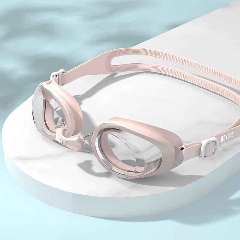 Marca óculos de natação das mulheres dos homens anti nevoeiro anti-uv silicone à prova de vazamento esportes aquáticos óculos piscina acessórios
