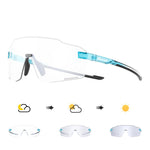 SCVCN Óculos de ciclismo fotocromáticos UV400 Óculos de sol esportivos ao ar livre Homens MTB Óculos de ciclismo Mulheres Óculos de bicicleta de estrada