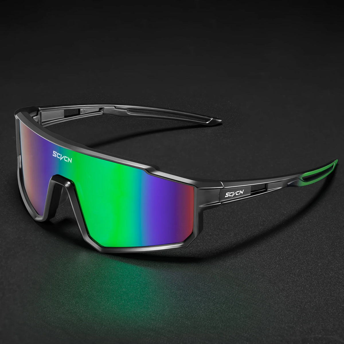 Scvcn óculos de ciclismo moda esportes ao ar livre óculos de sol uv400 correndo óculos de sol dos homens mtb ciclismo óculos de bicicleta de estrada