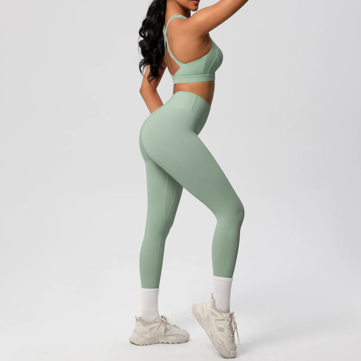 Conjunto Legging + Top Fitness Feminino: Desempenho e Estilo