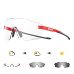 SCVCN Óculos de ciclismo fotocromáticos UV400 Óculos de sol esportivos ao ar livre Homens MTB Óculos de ciclismo Mulheres Óculos de bicicleta de estrada