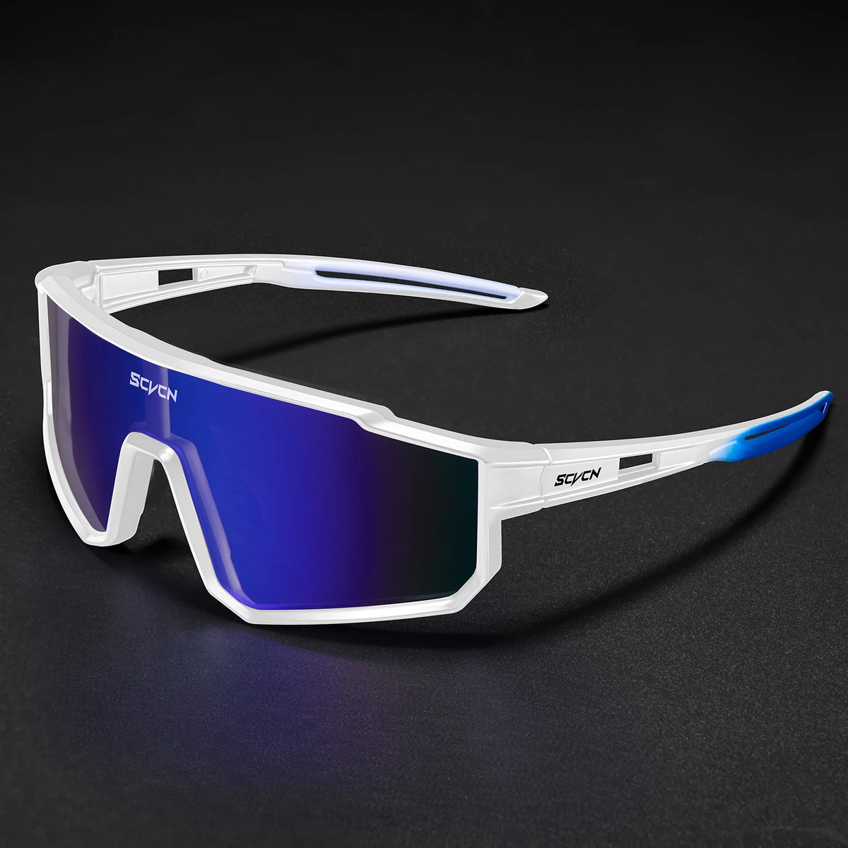 Scvcn óculos de ciclismo moda esportes ao ar livre óculos de sol uv400 correndo óculos de sol dos homens mtb ciclismo óculos de bicicleta de estrada