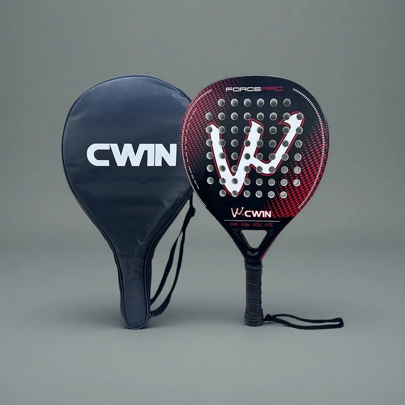 Raquete de Padel Profissional de fibra de carbono