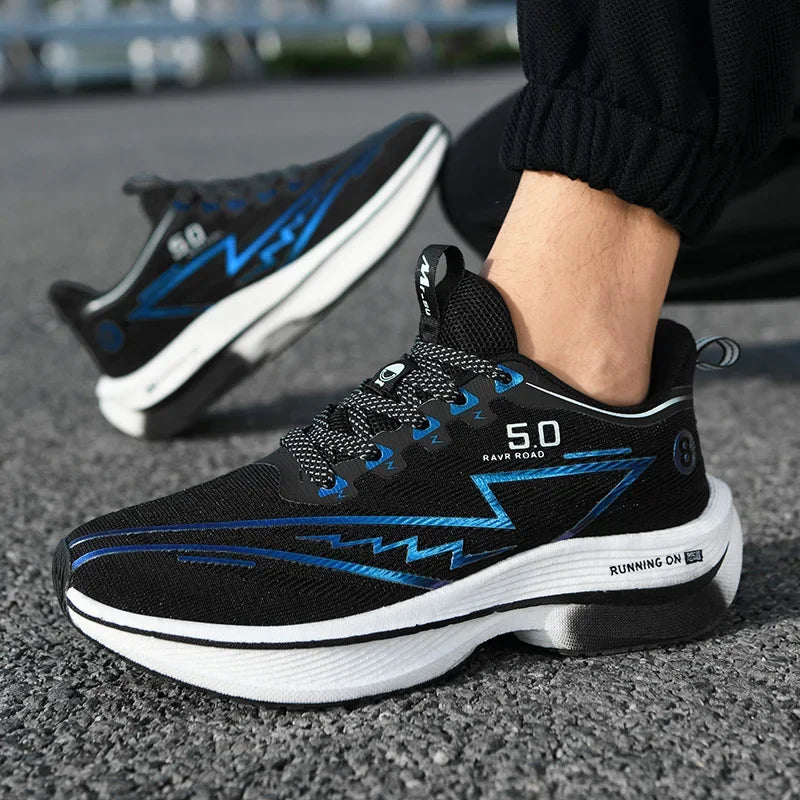 Tênis com Amortecimento e Placa de Carbono Para Corrida - SlipFree